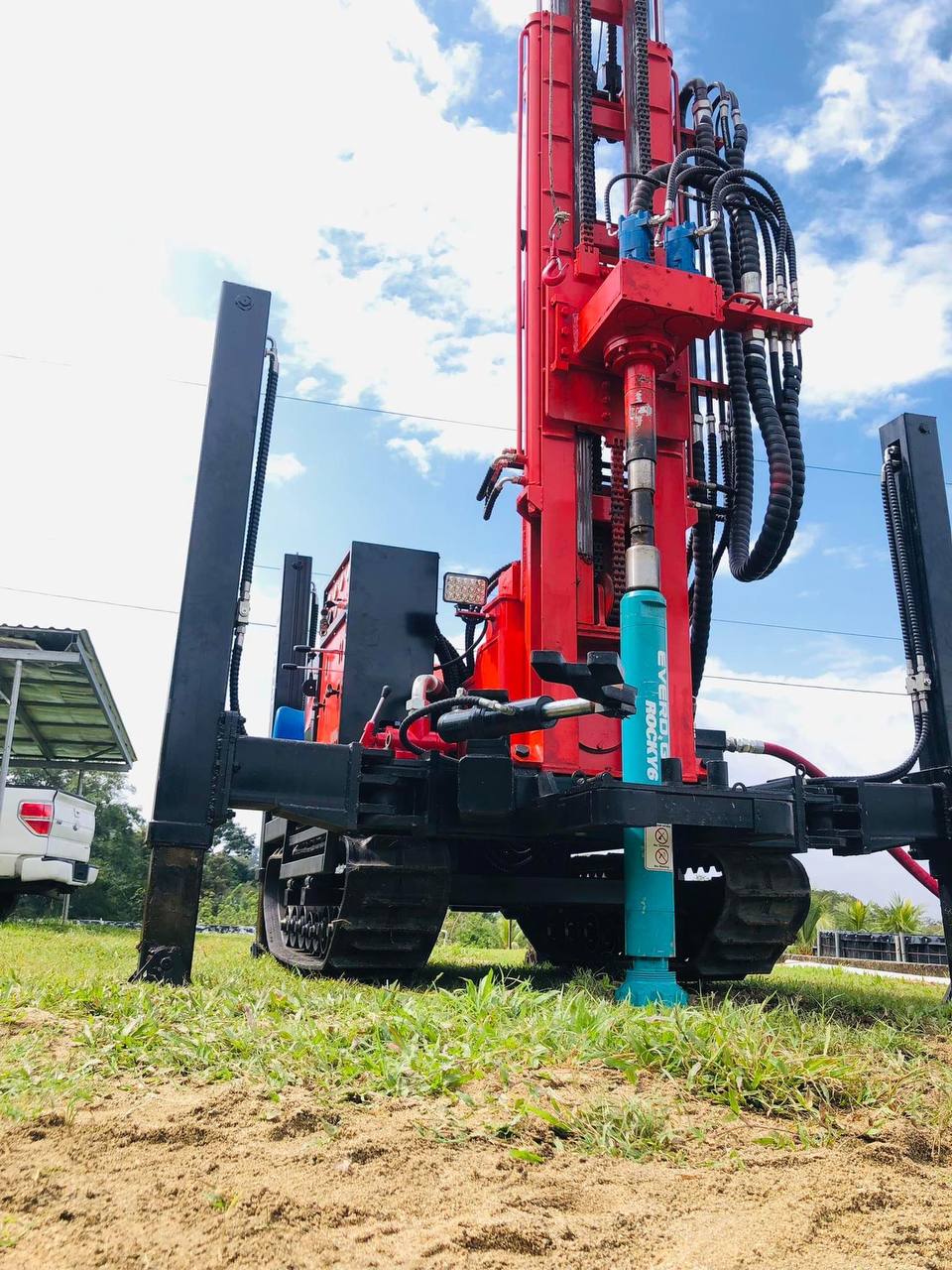 Perforación de pozo industrial en Honduras